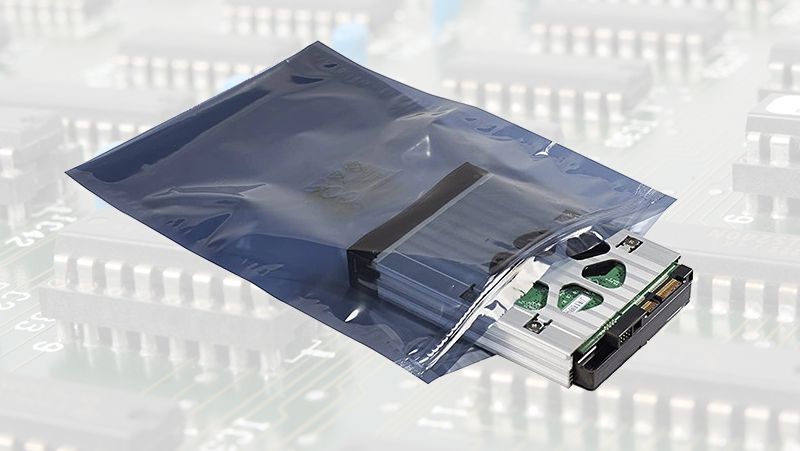 Emballage antistatique