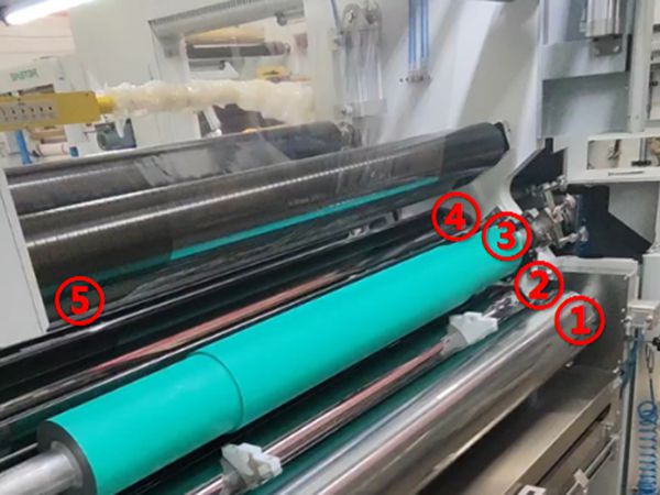 Matériaux des Rouleaux