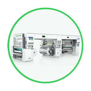 Contrecolleuse sans solvant, TRI-1300A